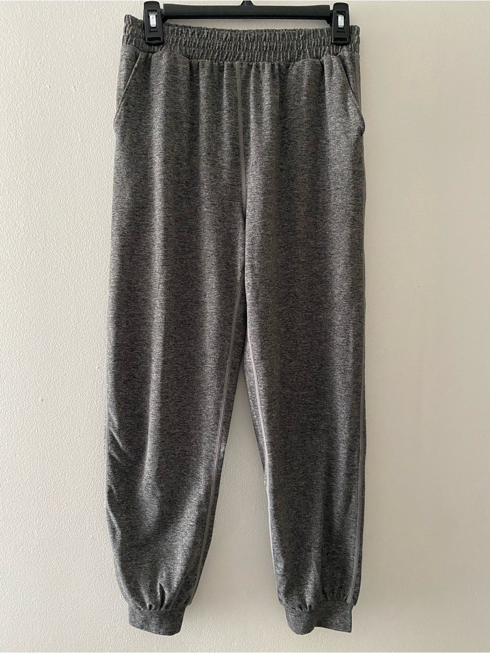 Quince Women’s XS Joggers Heather Gray Lightweight Stretch Pants Side Pockets